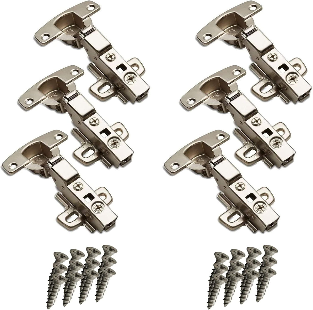 SOTECH 6er Set Hettich Sensys 8645i TH52 110 Grad Mittelanschlag Scharnier 9071206 Höhe (Distanz): 1