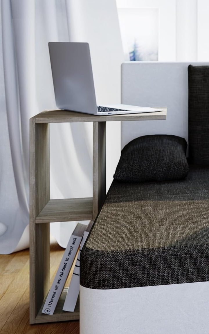 VCM Holz Beistelltisch | Couchtisch schlicht | Masse ca. H. 63 x B. 40 x T. 30 cm | Wohnzimmertisch