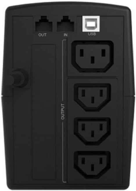 Conceptronic ZEUS02E 850VA 480W USV, 4 x IEC Socket 850 VA / 480 W 4 x IEC socket, 850 VA / 480 W 4