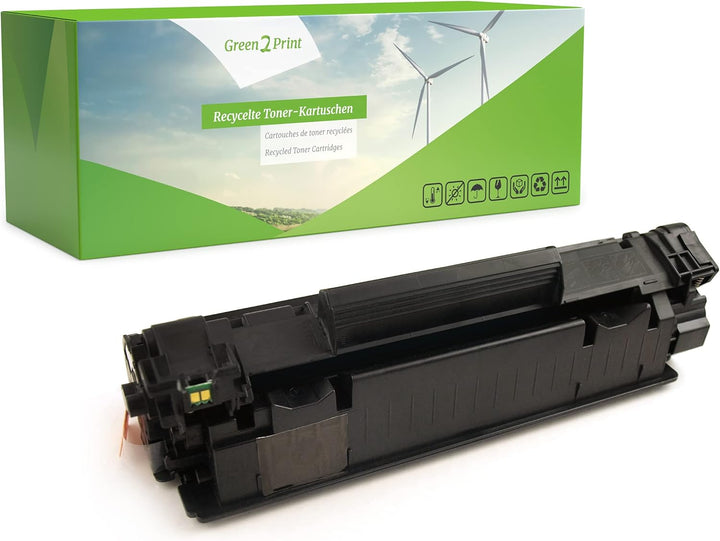 Green2Print Toner schwarz 2100 Seiten ersetzt HP CE278A, 78A passend für HP Laserjet Pro M1536DFN, P