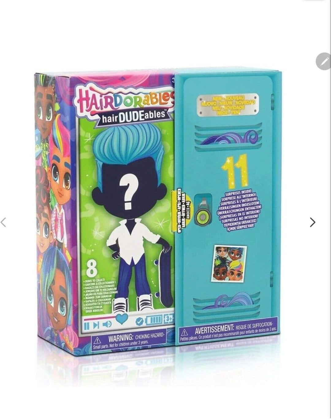 Hairdorables JP HAA10000 Hairdudeables-Series 3 Hairdorables Hairdudeables - Serie 3, Hairdorables H