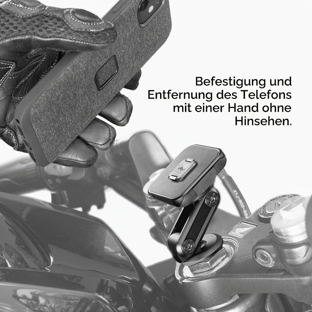 Peak Design - Mobile Motorcycle Mount Stem Mount - Black