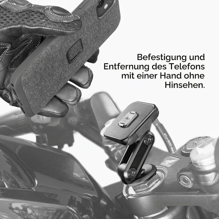 Peak Design - Mobile Motorcycle Mount Stem Mount - Black