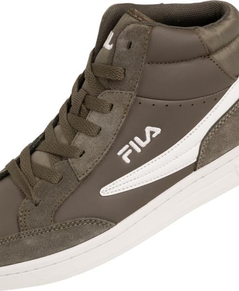FILA Unisex Kinder Fila Crew Mid TeensSneaker 36 EU Olive Night, 36 EU Olive Night