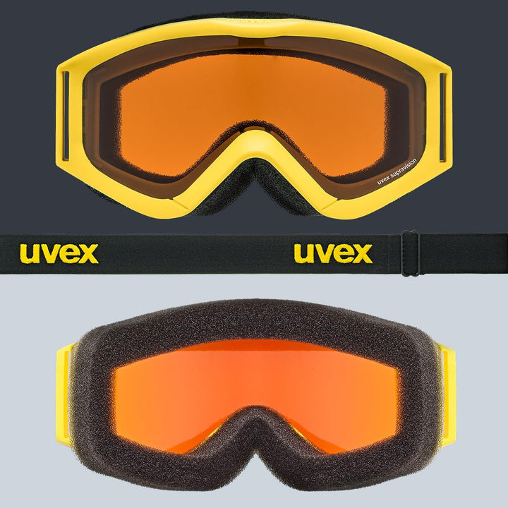 uvex speedy pro - Skibrille für Kinder - konstrastverstärkend - vergrössertes, beschlagfreies Sichtf