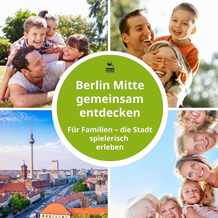 Stadtspiel Schnitzeljagd Berlin Mitte für Familien - Entdeckertour | Familien-Stadtrallye mit Maskot