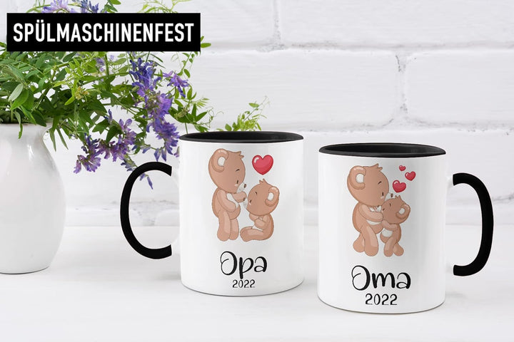Trendation - Ihr werdet Oma und Opa 2022 Geschenk Schwangerschaft Verkünden Überraschung Baby Du Wir