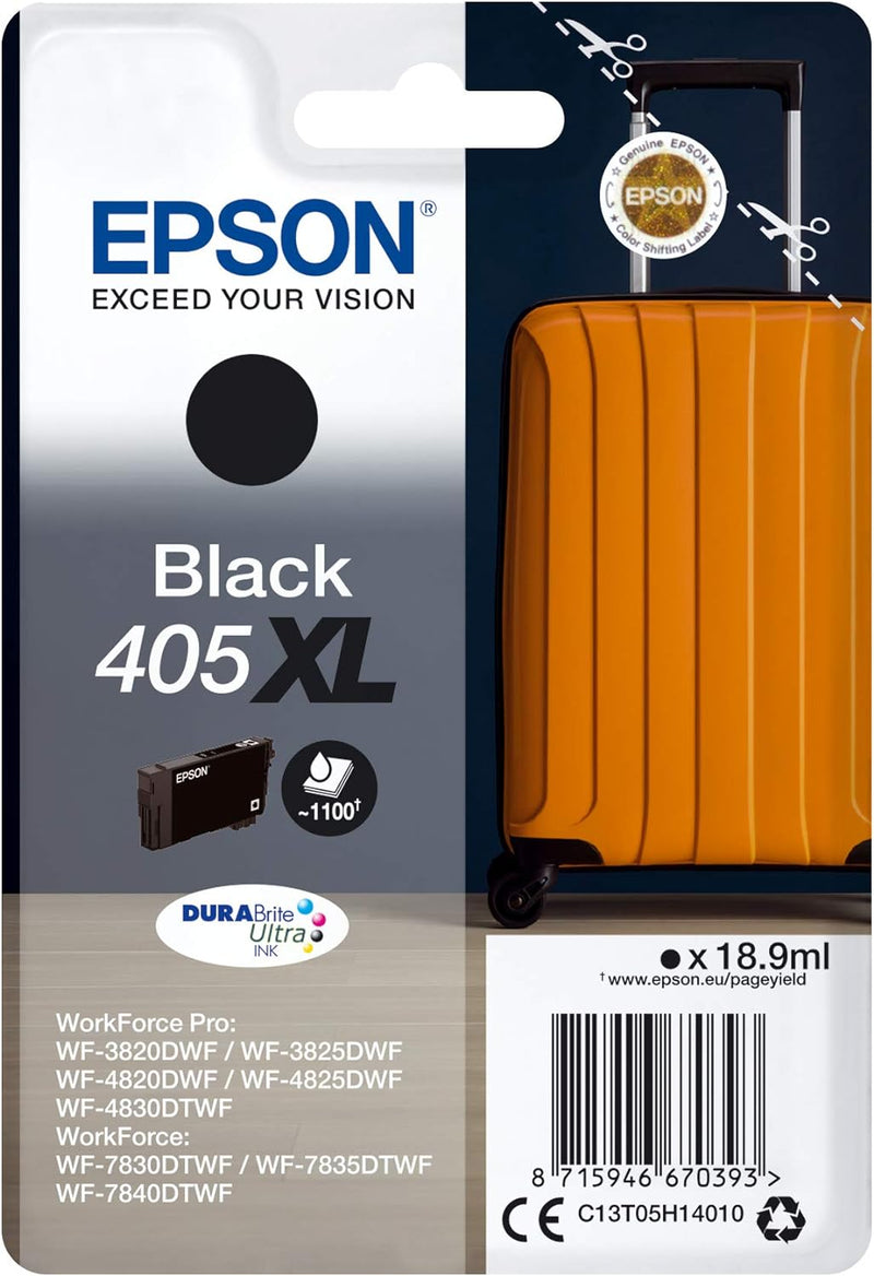 Epson Ink/405XL BK SEC, schwarz