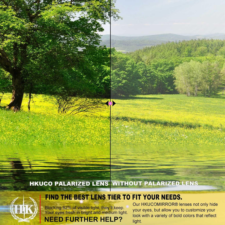 HKUCO Plus Mens Replacement Lenses For Oakley Jawbreaker - 2 pair