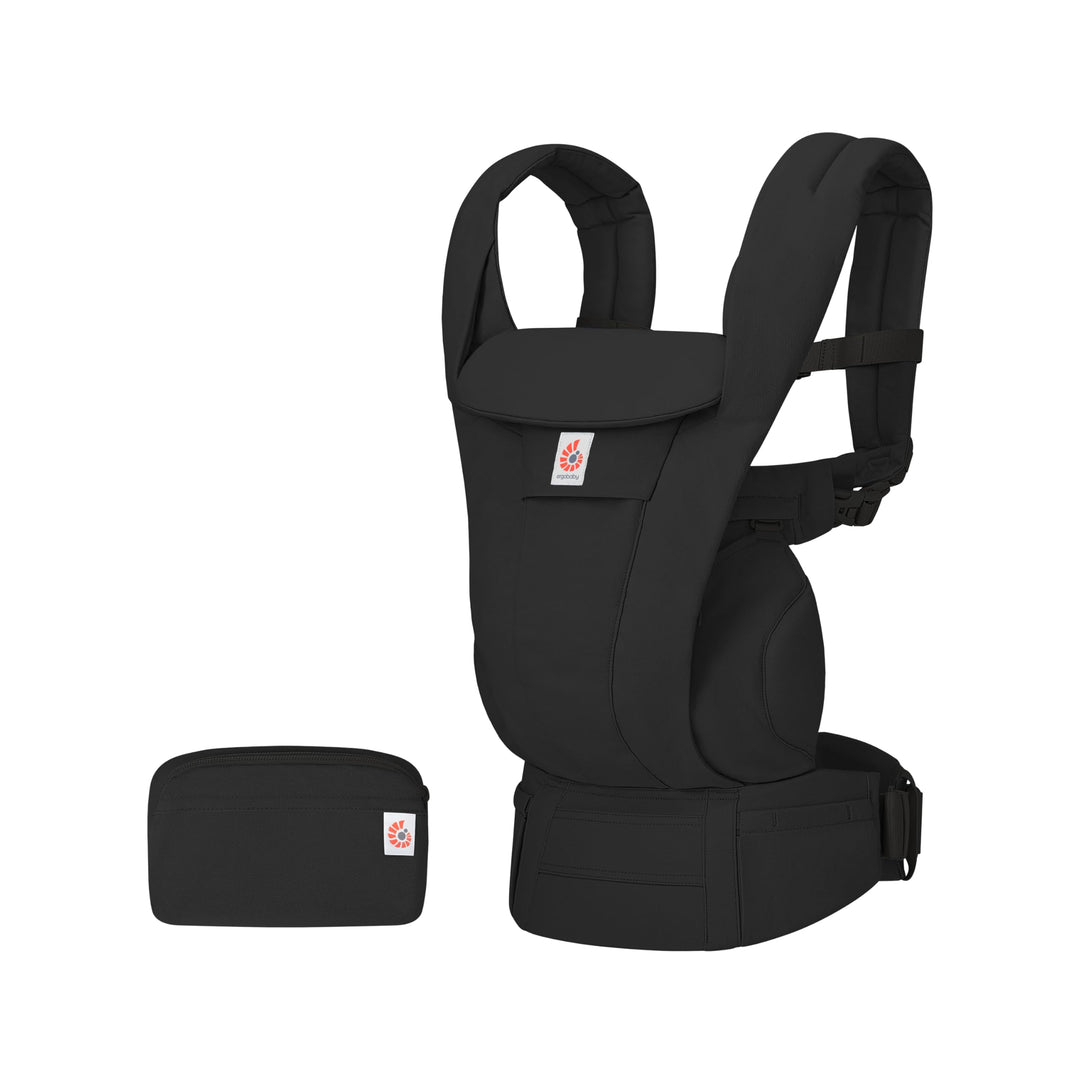 Ergobaby Omni Deluxe All-in-One Babytrage für Neugeborene ab Geburt bis 20kg, Ergonomische 4-Positio