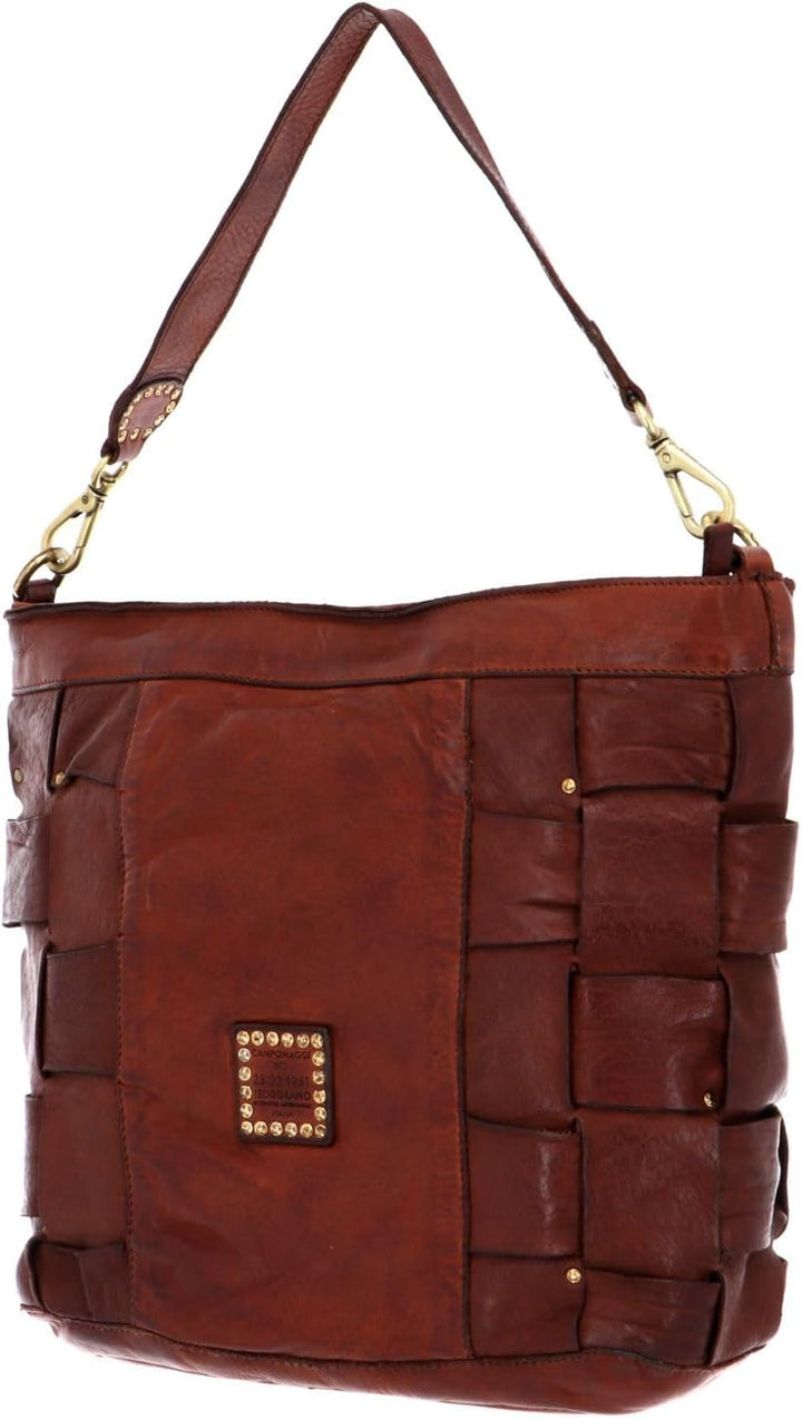 Campomaggi Schultertasche Leder 30 cm