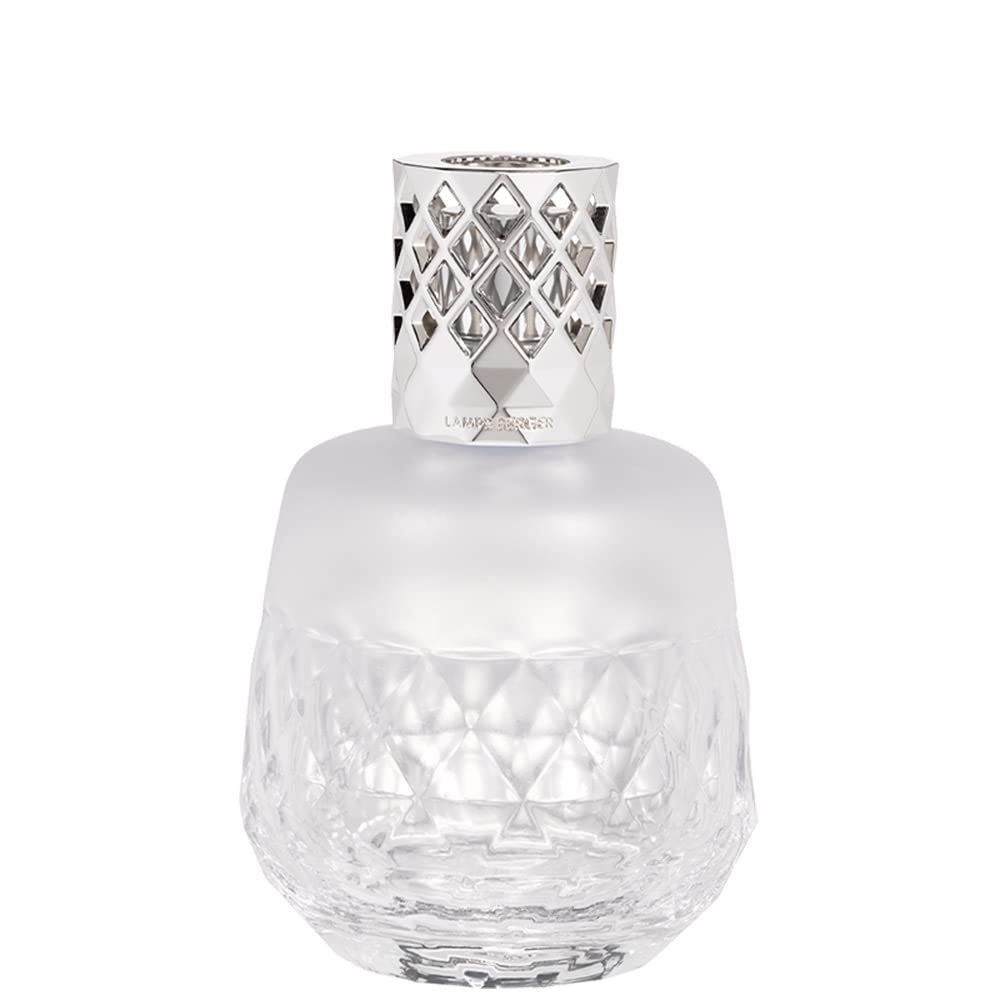 LAMPE BERGER Clarity GIVREE Flacon, Glas, weiss, 380 ml, Weiss