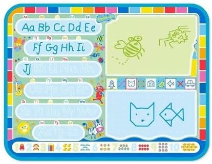 Aquadoodle My ABC Doodle Large Water Doodle Mat, Official Tomy No Mess Colouring & Drawing Game, Sui