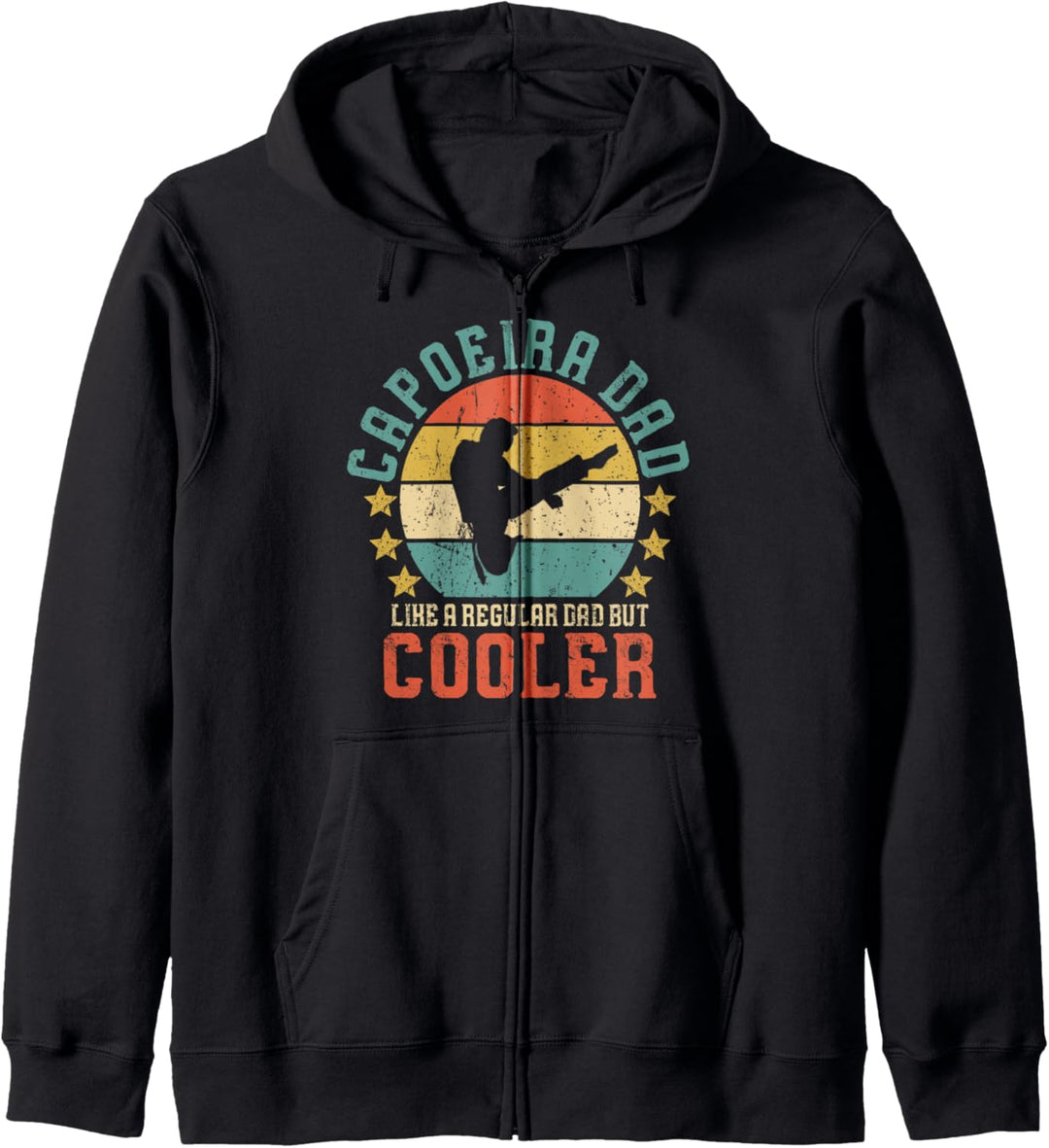 Capoeira Dad Vintage Father's Day Gift Kapuzenjacke
