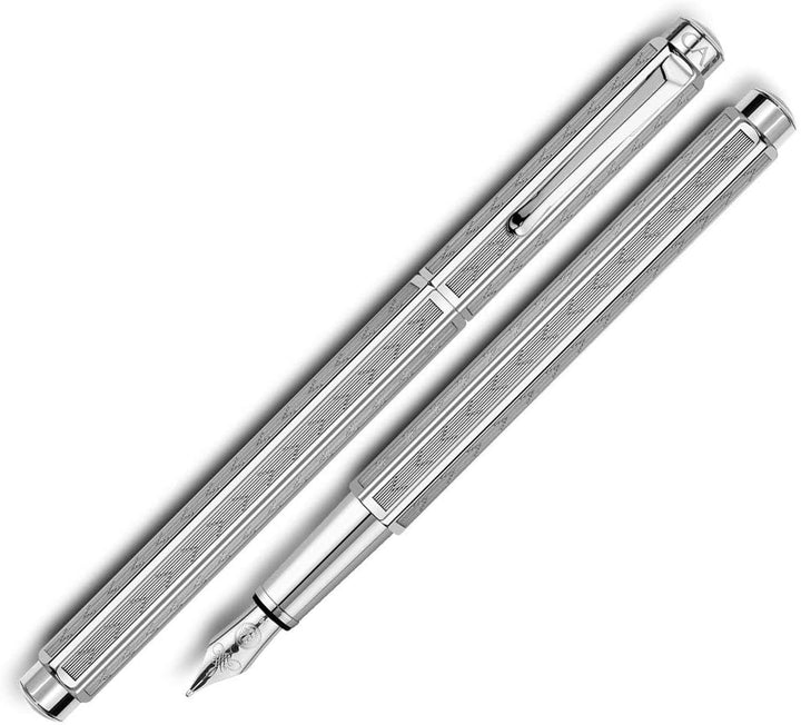 Caran d'Ache 958.286 d'ACHE - Füllfederhalter ECRIDOR CHEVRON mit Etui - Feder: M, 1 Stück (1er Pack