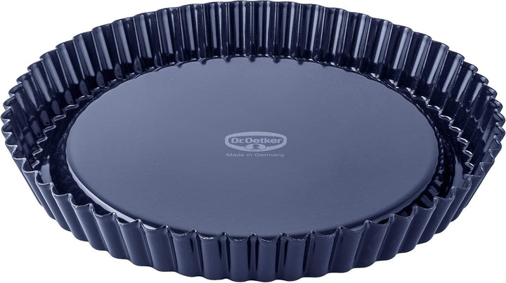 Dr. Oetker Brotbackform 35 cm Back-Liebe Emaille – 35er Kasten Kastenform in Dunkelblau & Obstkuchen