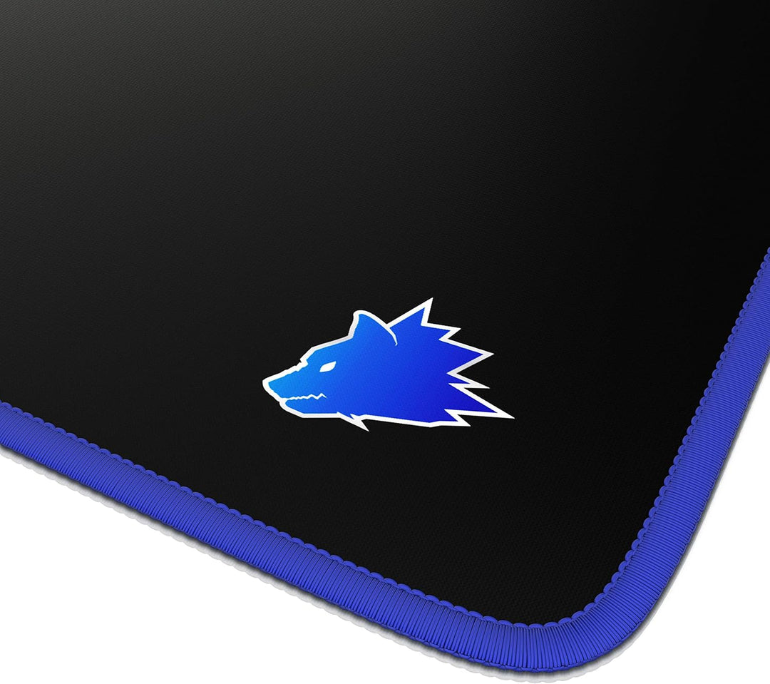 CSL - Übergrösse Mauspad Gaming Titanwolf 1200x600mm - XXXL Mousepad gross mit Motiv - XXXL Tischunt