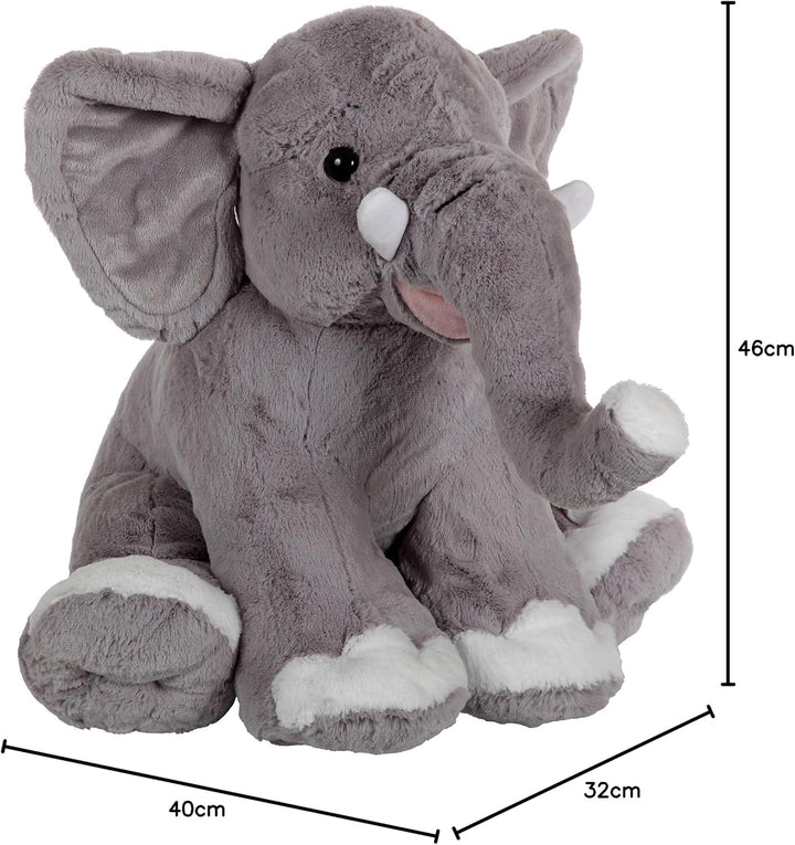 Gipsy 054486 Plüschtiere Elefant sitzend Down 50 cm