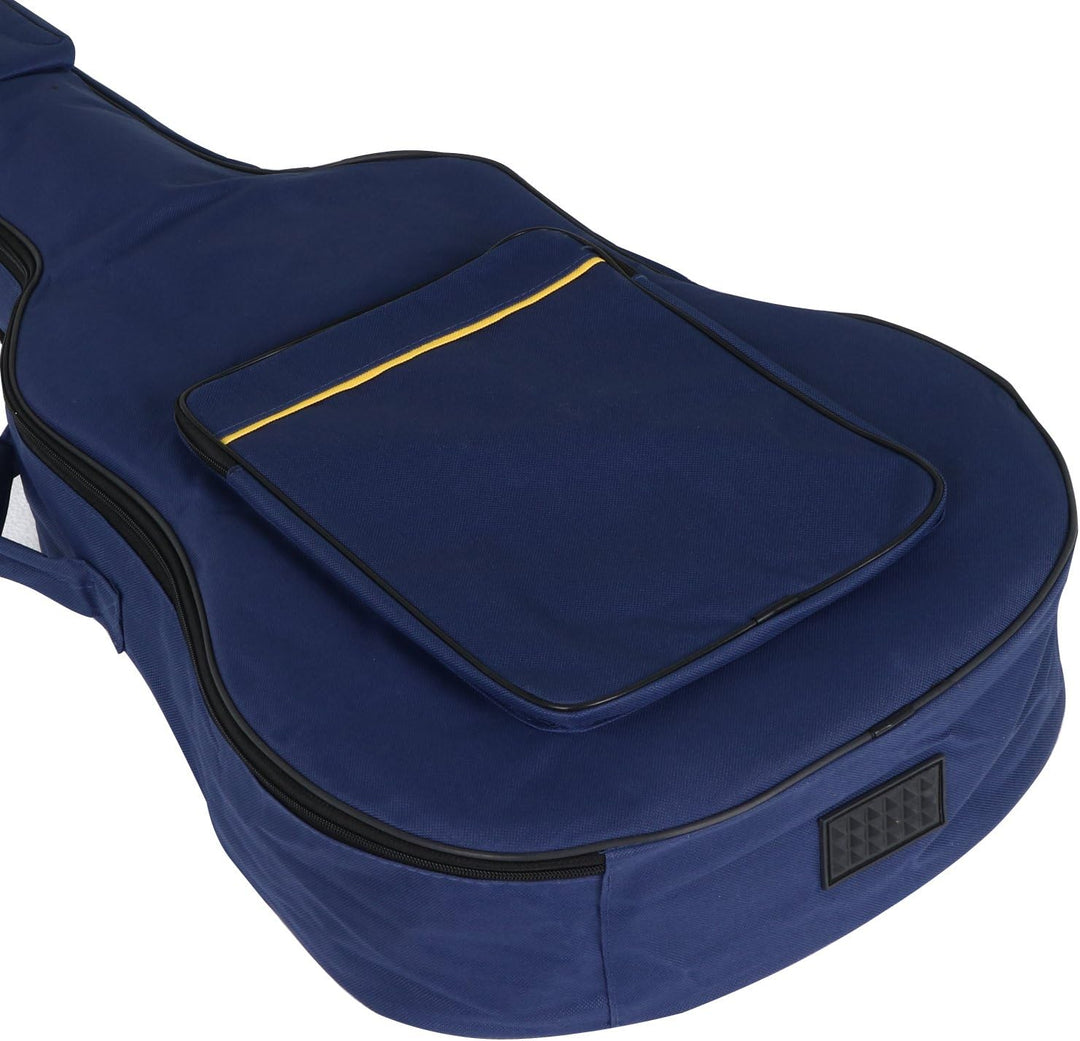 TRIXES Gitarrentasche mit Schultergurten - Wasserdichtge Gepolsterte Tasche - Bass, Akustik & Klassi