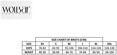 Wolbar WB36 Dame Slip Hoher Bund Shapewear Silikonborte, weiss,X-Large