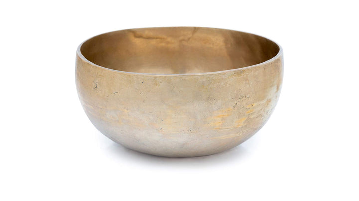 XDrum Omshanti Klangschale 17 cm - Gewicht: 900g - handgemacht in Indien - ideal für Meditations- un