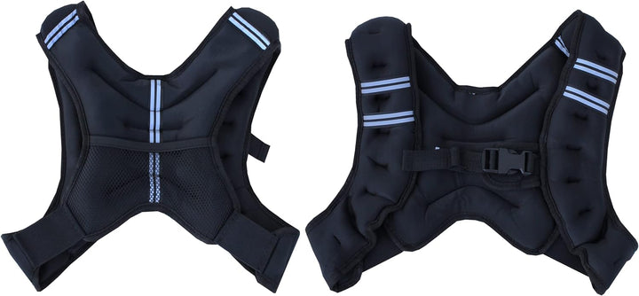 Lisaro Gewichtsweste 5-kg | ideal für Lauf Training | Gewichtsweste X-Style | Trainingsweste für Fit