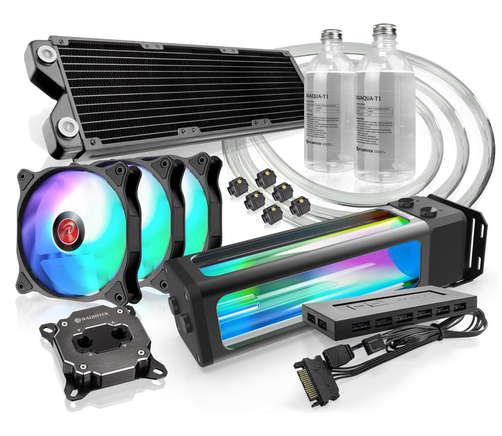 Raijintek Scylla Elite CA360 Wasserkühlungs-Set, Water Cooling Kit, All-in-one Liquid CPU Cooler Kit