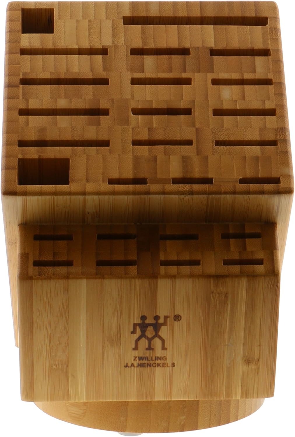 ZWILLING 35101-840 Schwenkbarer Messerblock, Holz, Bambus