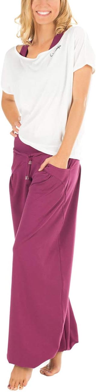 WINSHAPE Damen Trainingshose Trainingshose Dance Fitness Freizeit Sport XL Berry-love, XL Berry-love