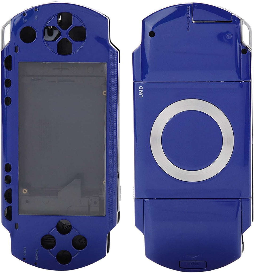 fasient Full Housing Case Cover Kit für PSP 1000, Ersatz für Gehäusedeckel Full Shell Housing Set mi