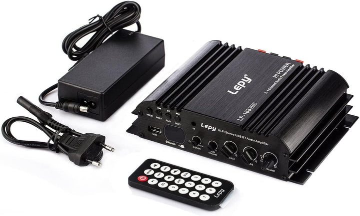 Lepy LP-168 Plus Bluetooth 2.1 Kanal IR 2 x 45W 1 x 68W HiFi Digital Stereo Bass Audio USB MP3 MP4 D