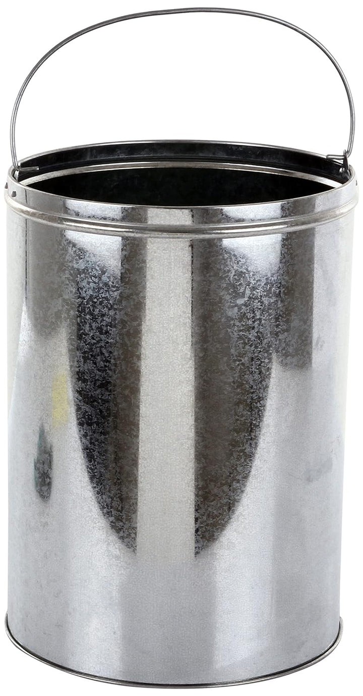 Saro REMCO Abfalleimer/Standascher, Edelstahl, Silber, 30 x 30 x 62 cm