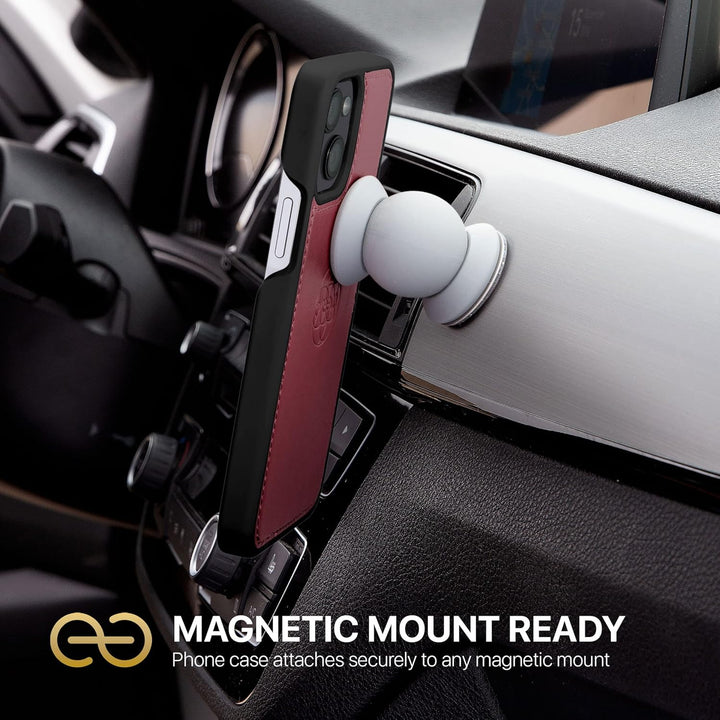 Dreem Fibonacci iPhone 13 Brieftaschen-Etui / 2-in-1 stossfestes Etui und abnehmbares Folio aus vega