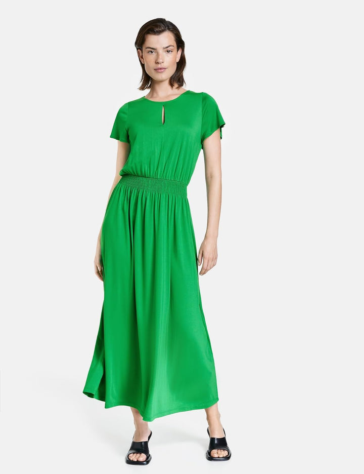 Taifun Damen Lässiges Kleid 44 Cosmic Green, 44 Cosmic Green
