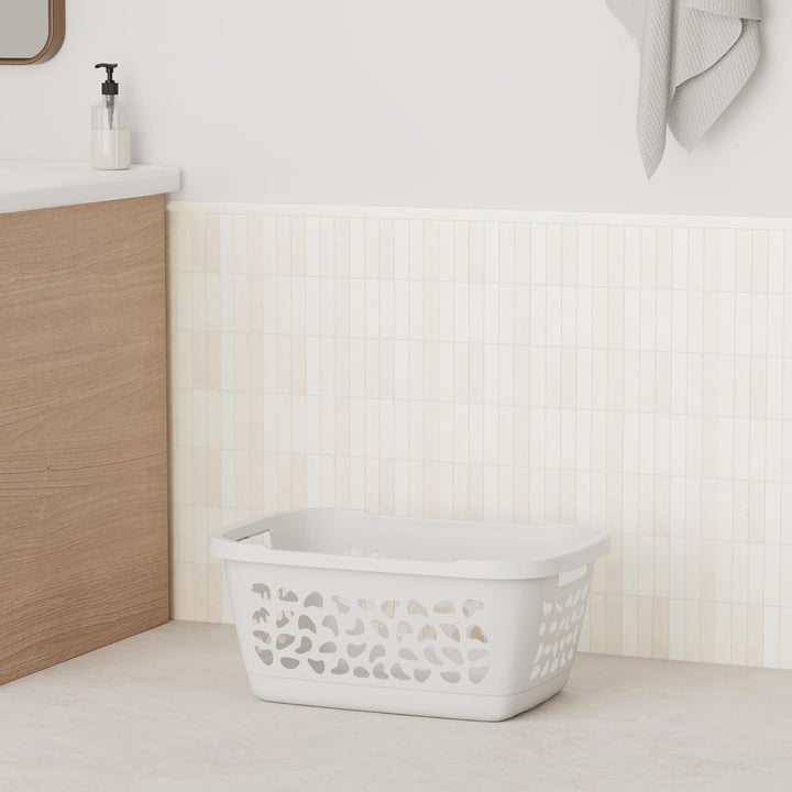 keeeper Wäschekorb, Luftdurchlässiges Dekor, 52 l, Jost, Nordic Grey Nordic Grey 52 L, Nordic Grey 5