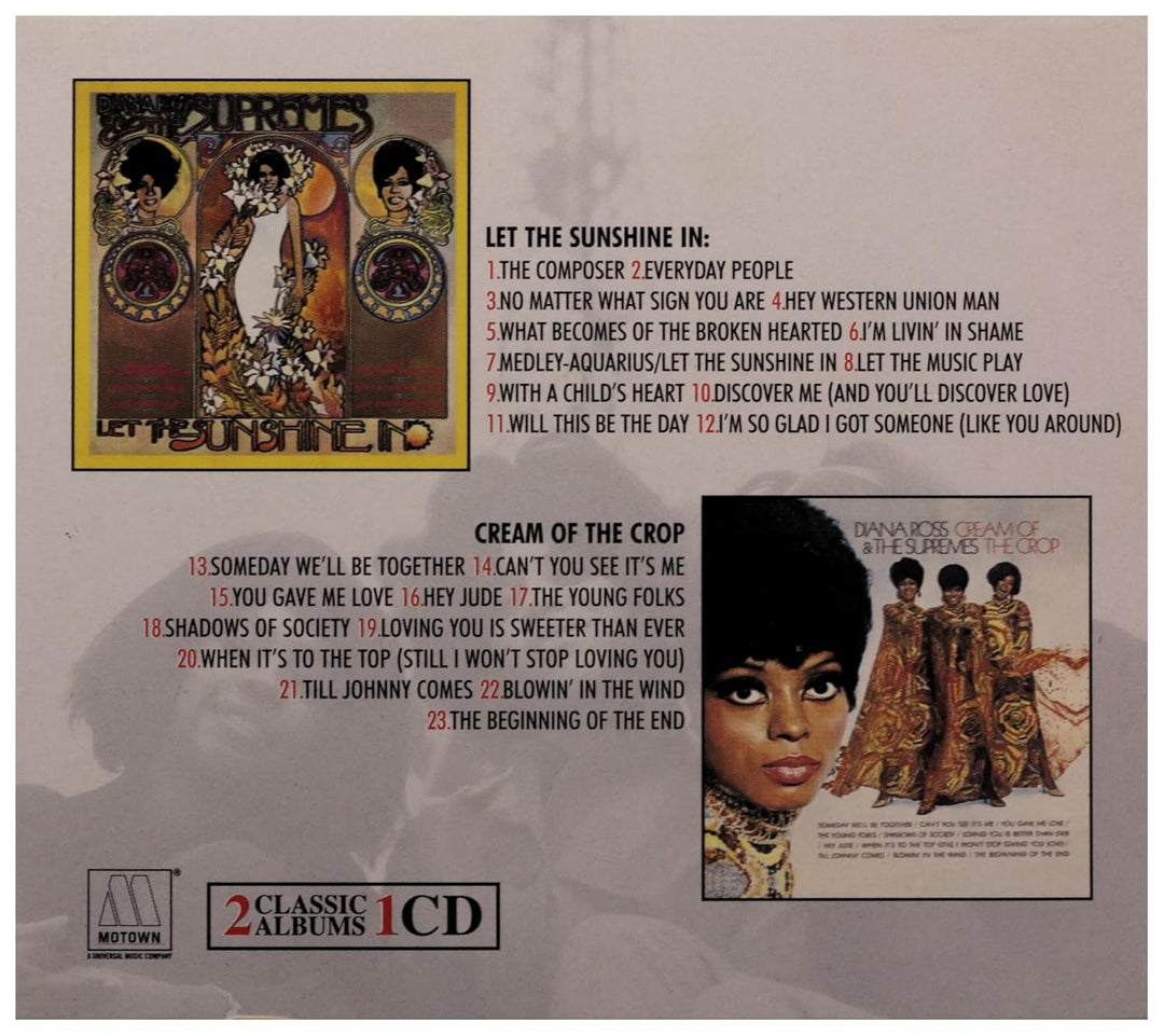 Let the Sunshine in / Cream of Crop, Audio-CD