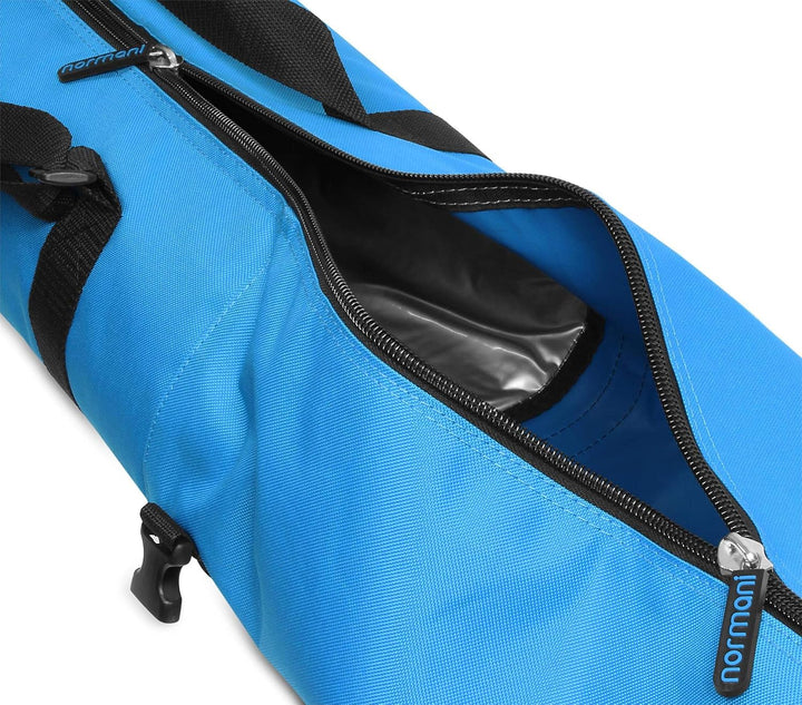 normani Skitasche Skisack in 170 cm und 200 cm Länge Blau 200 cm, Blau 200 cm