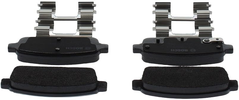 Bosch BP1661 Bremsbeläge - Hinterachse - ECE-R90 Zertifizierung - vier Bremsbeläge pro Set