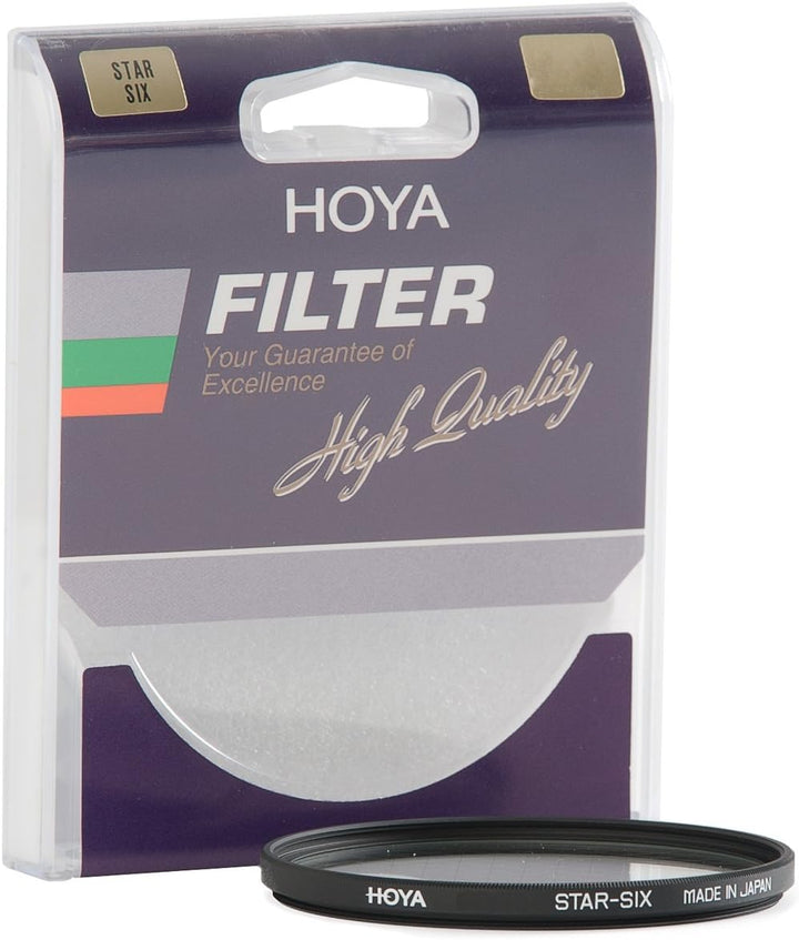 Hoya Sternfilter 6X 72mm Filter breit leuchtende Lichtreflexe mit Weichzeichnereffekt, 72mm