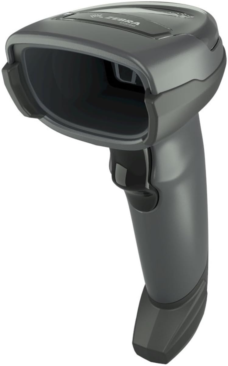 ZEBRA DS4608 Barcodescanner, 2D, SR, USB, RS232, USB-Kit, schwarz