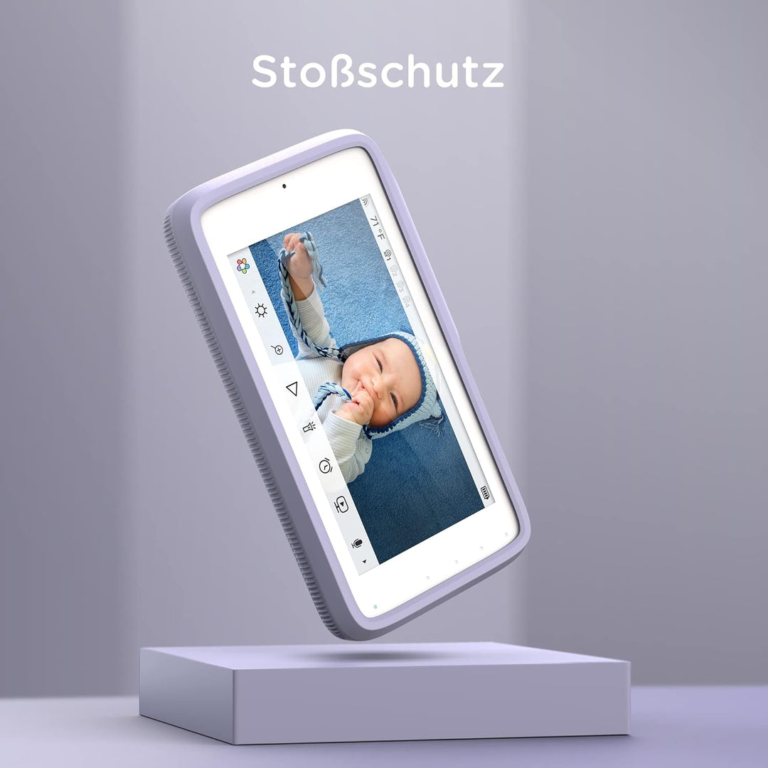 Hubble Connected Nursery Pal Premium Baby Monitor with Camera, 5 Inch Touch Screen, Privacy Mode, In