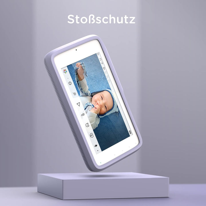 Hubble Connected Nursery Pal Premium Baby Monitor with Camera, 5 Inch Touch Screen, Privacy Mode, In