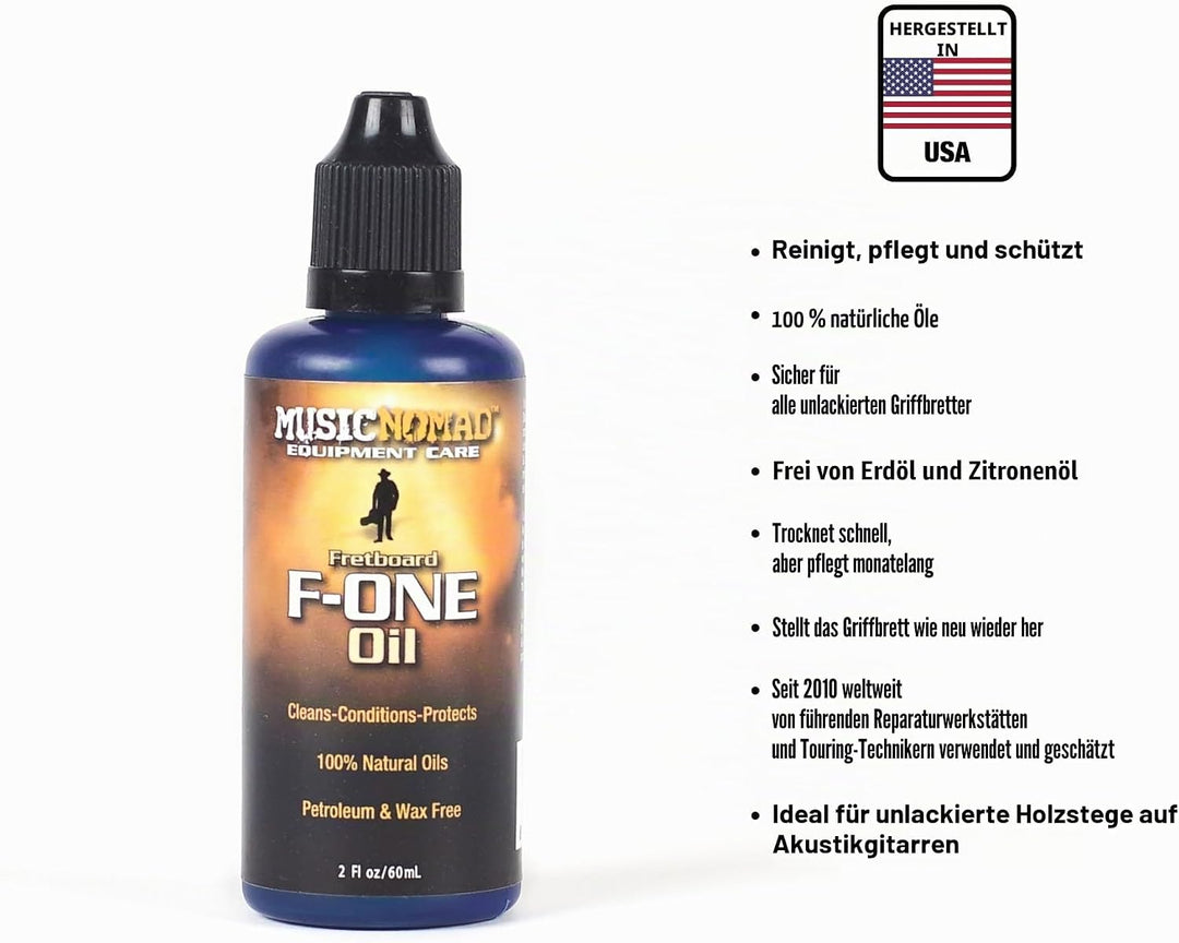 MusicNomad MN108 Premium Guitar Care 5-Piece Kit
