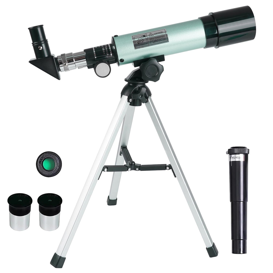 Misilmp Astronomical Telescope, Teleskop für Kinder Zoom 360/50 mm 90X HD Monokulares Weltraumtelesk