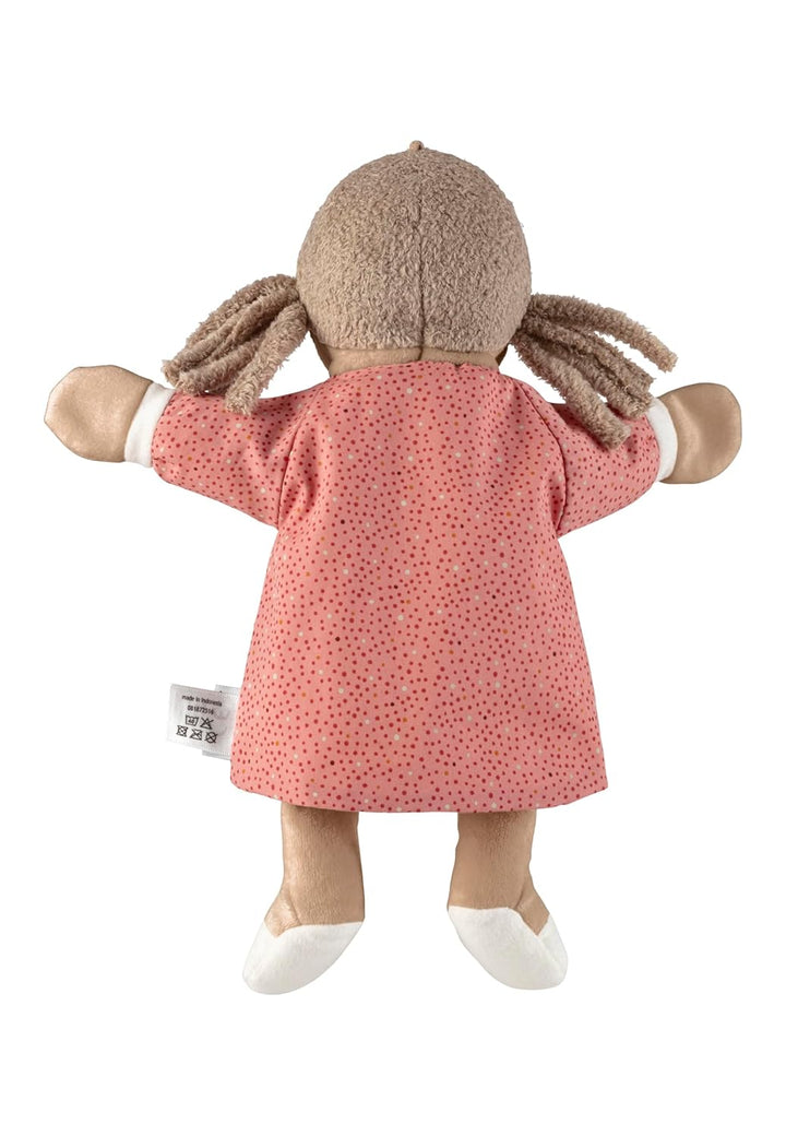 Sterntaler Handpuppe Krankenschwester mit Zöpfen - weiches Kinder Spielzeug zum Puppentheater, Erzäh