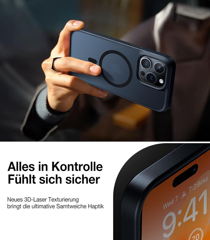 TORRAS für iPhone 14 Pro Max Hülle für MagsaSafe Nr.1 Magnetstärke＋Militärschutz Handyhülle iPhone 1