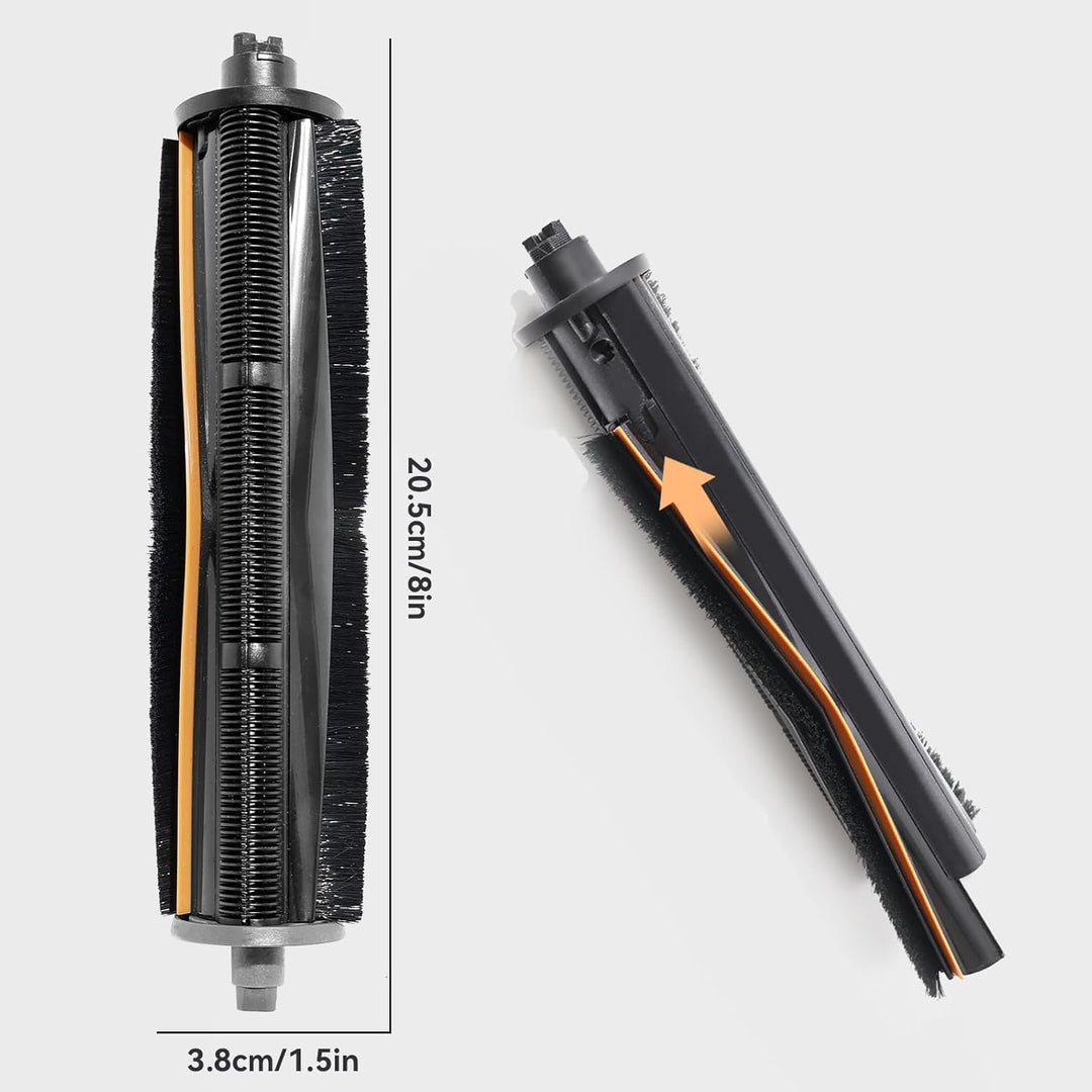 TriCut-Bürste Zubehör für Dreame L40s Ultra CE/L40 Ultra AE4/X40 Ultra Complete/L40 Ultra/X40 Master