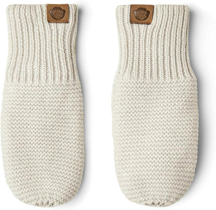 Affenzahn Fäustlinge aus hochwertiger Merinowolle, mit Fleece gefüttert, für Jungen und Mädchen 26cm