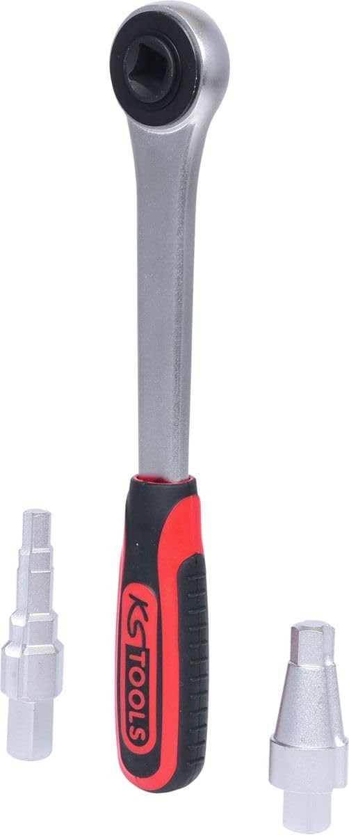KS Tools 130.3500 Gas-Stufenschlüssel-Satz 3/8"-1", 3-tlg.