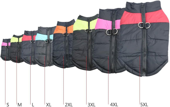 Idepet Haustier Hund Warm Mantel Jacke Wasserdichte Kleidung Kleine mittlere grosse Haustier Hund Ka